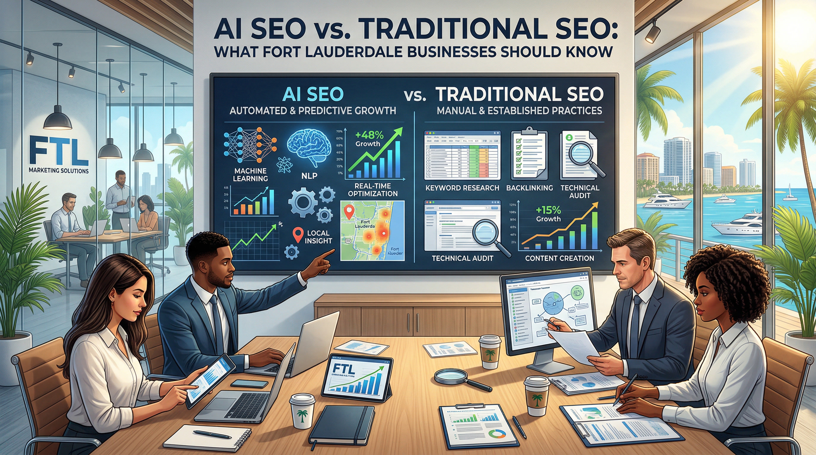 AI SEO vs Traditional SEO: What Fort Lauderdale Businesses Should Know