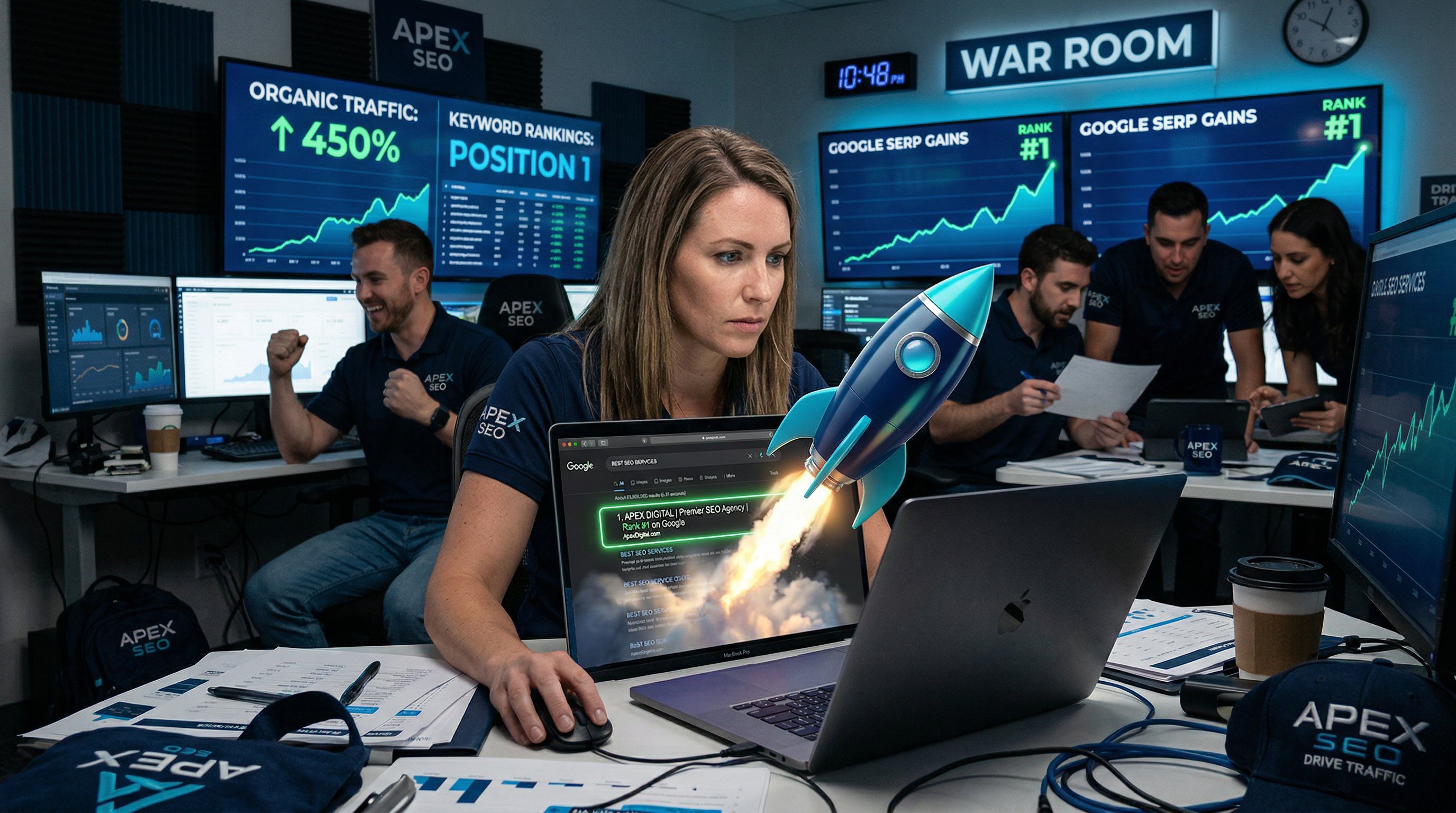 Brand-new website ranking on Google's first page within 48 hours using technical SEO and hand-coded HTML