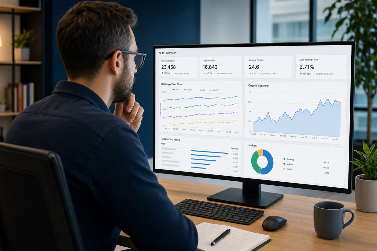SEO KPIs to Track in 2026 (Skip Vanity Metrics) - SearchScale AI